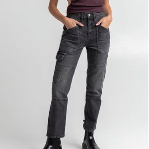 DAZE Cargo Straight Jeans